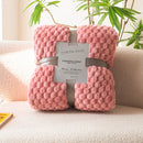 plaid carreaux doux moelleux velours salon chambre