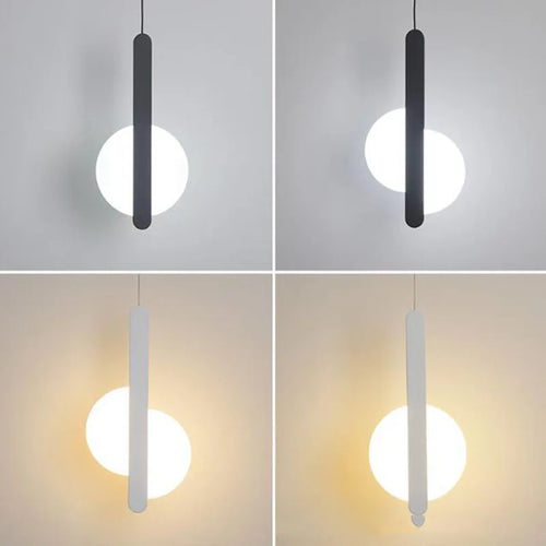 Lustre nordique Art minimaliste LED Lustre suspendu acrylique salon chambre Foyer Restaurant Bar éclairage domestique décor Lustre