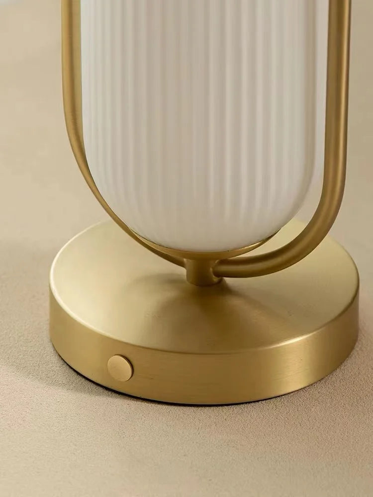 lampe portable en verre design moderne pour décoration intérieure - vue 6 sur 10