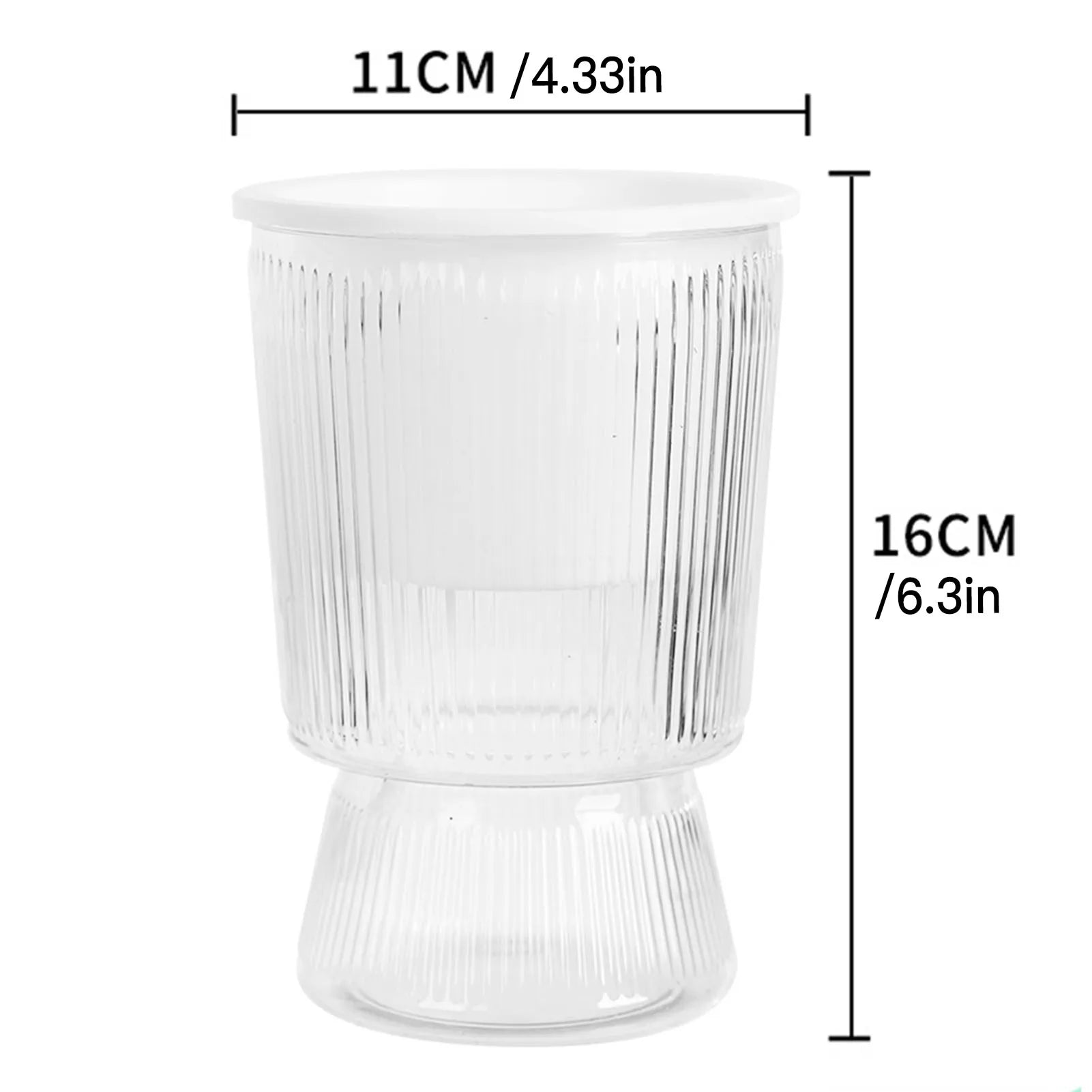 pot de fleurs hydroponique avec arrosage automatique décoration jardin - vue 12 sur 15