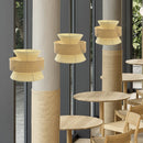 Lampe en rotin japonais Wabi Sabi