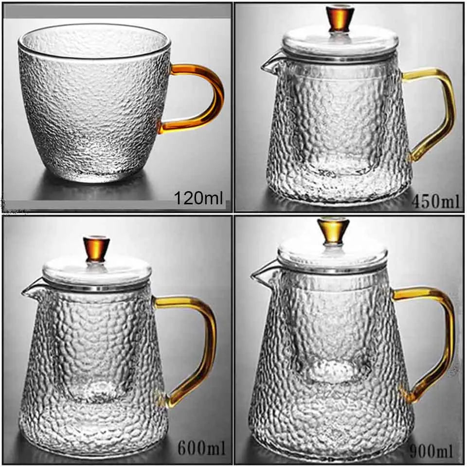 Theiere japonaise verre borosilicate infuseur service the