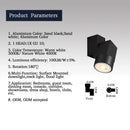 Spot moderne LED avec cube en aluminium