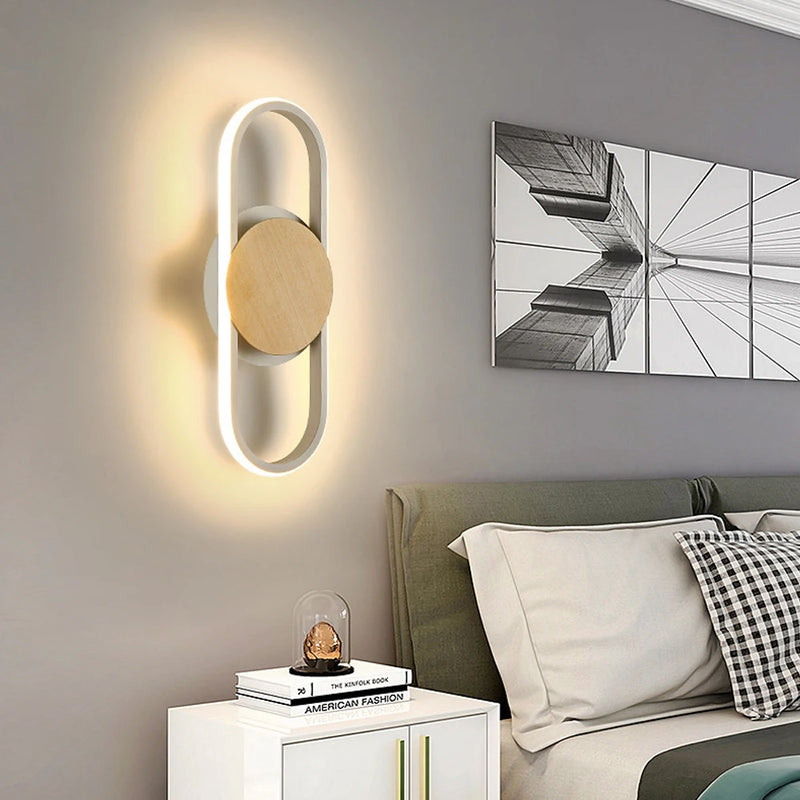 applique murale led moderne pour éclairage intérieur domestique