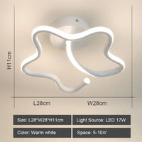 lustre moderne led allée lumière déco tech lampara
