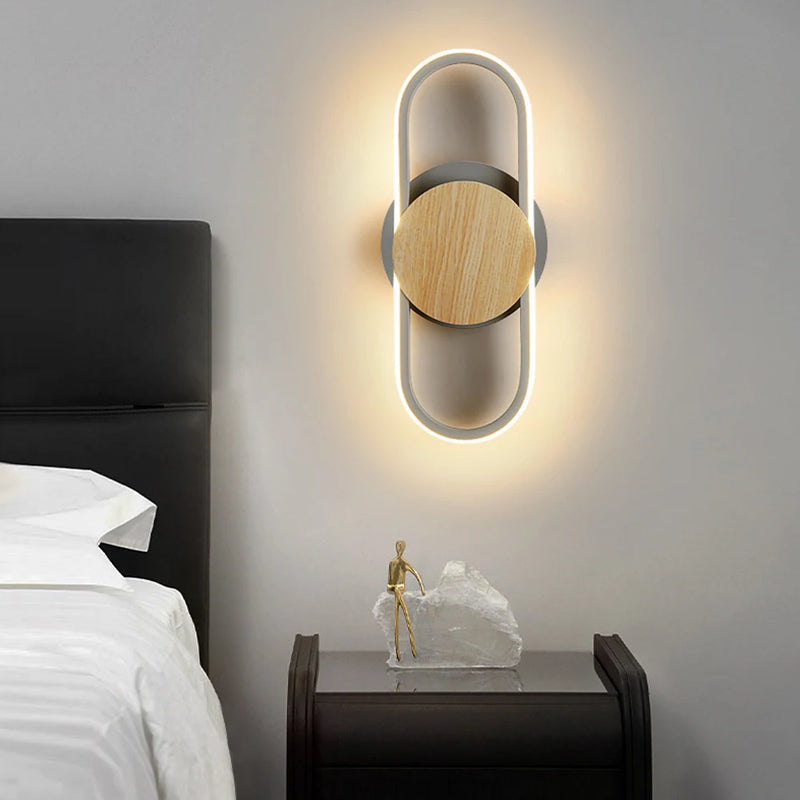 applique murale led moderne pour éclairage intérieur domestique