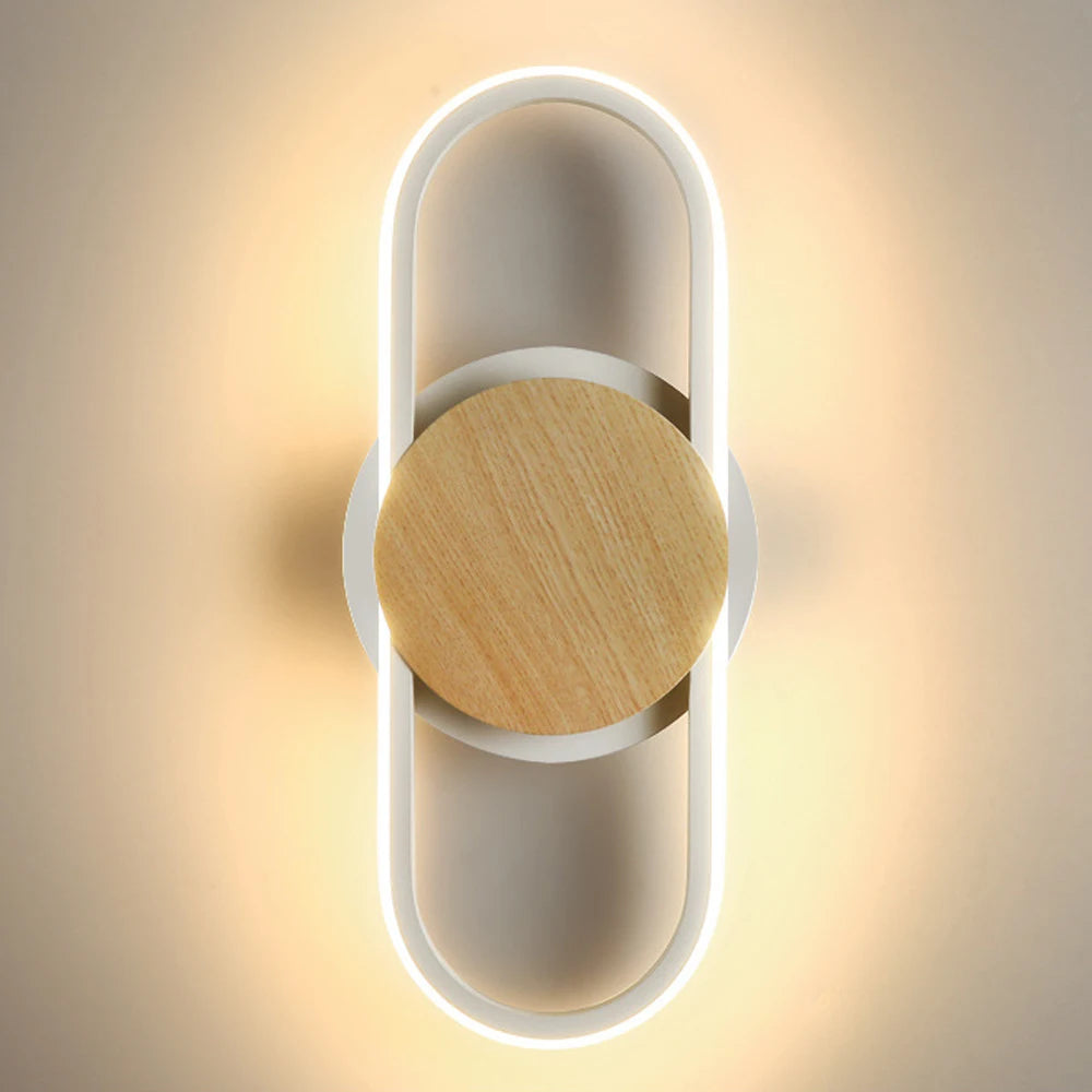 Applique murale LED moderne pour couloir chambre lampe de plafond intérieure pour allée éclairage domestique applique murale éclairage lampara de pared - vue 7 sur 8