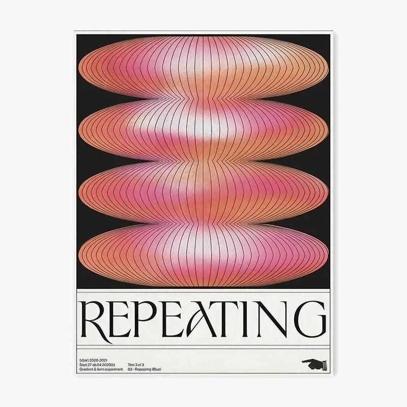 affiche art mural japonais abstrait pour décoration moderne