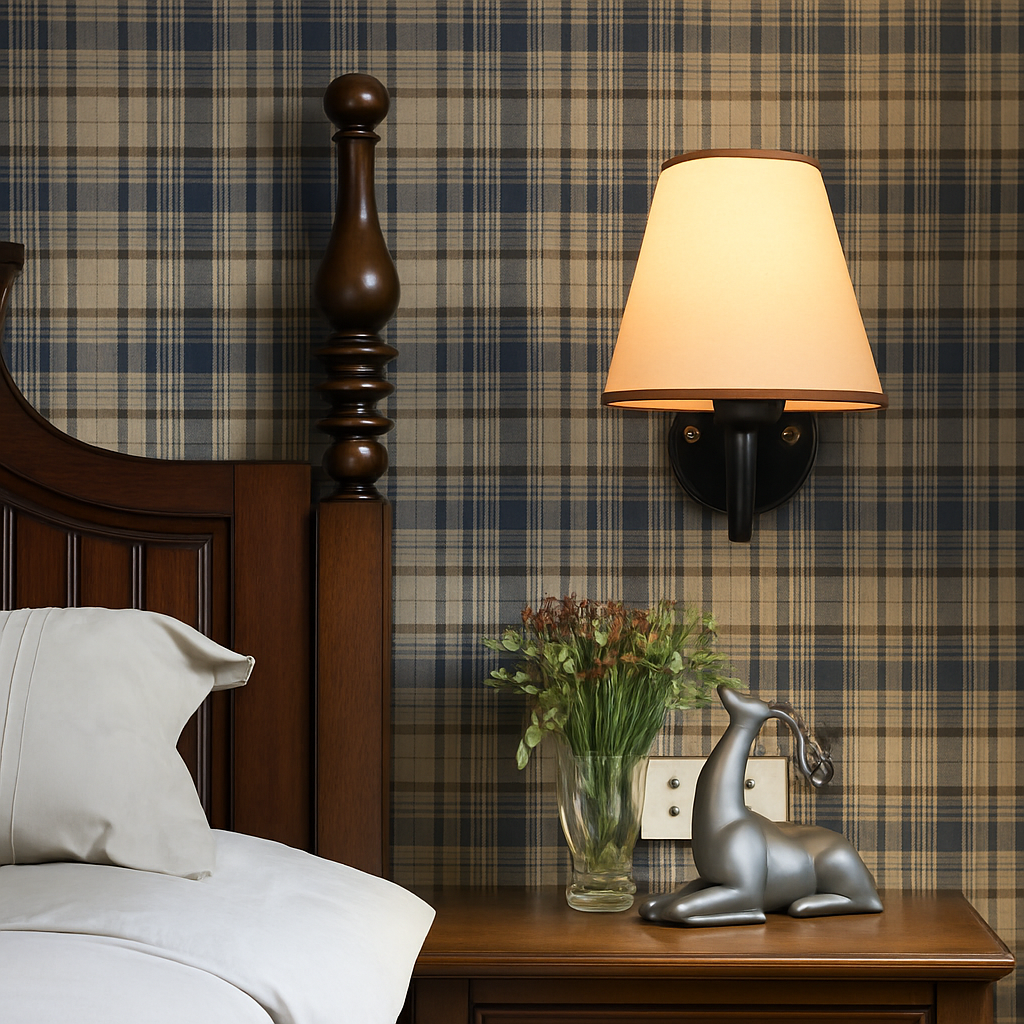 applique led moderne tissu murale - vue 6 sur 17