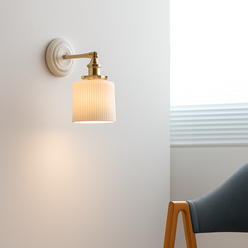 applique led nordique beisde iwhd blanc céramique