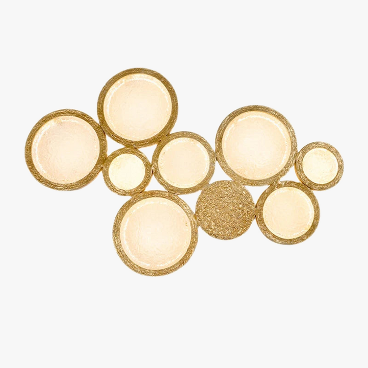 applique murale art déco en cuivre avec miroir magique décoratif