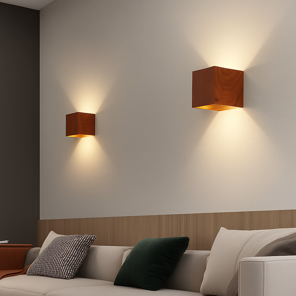 applique murale bois nordique décorative d'intérieur idéale - vue 3 sur 8