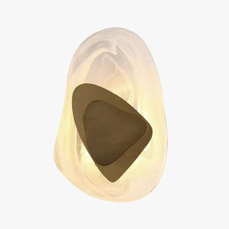 Applique murale cristal luxe chambre salon modern led créatif