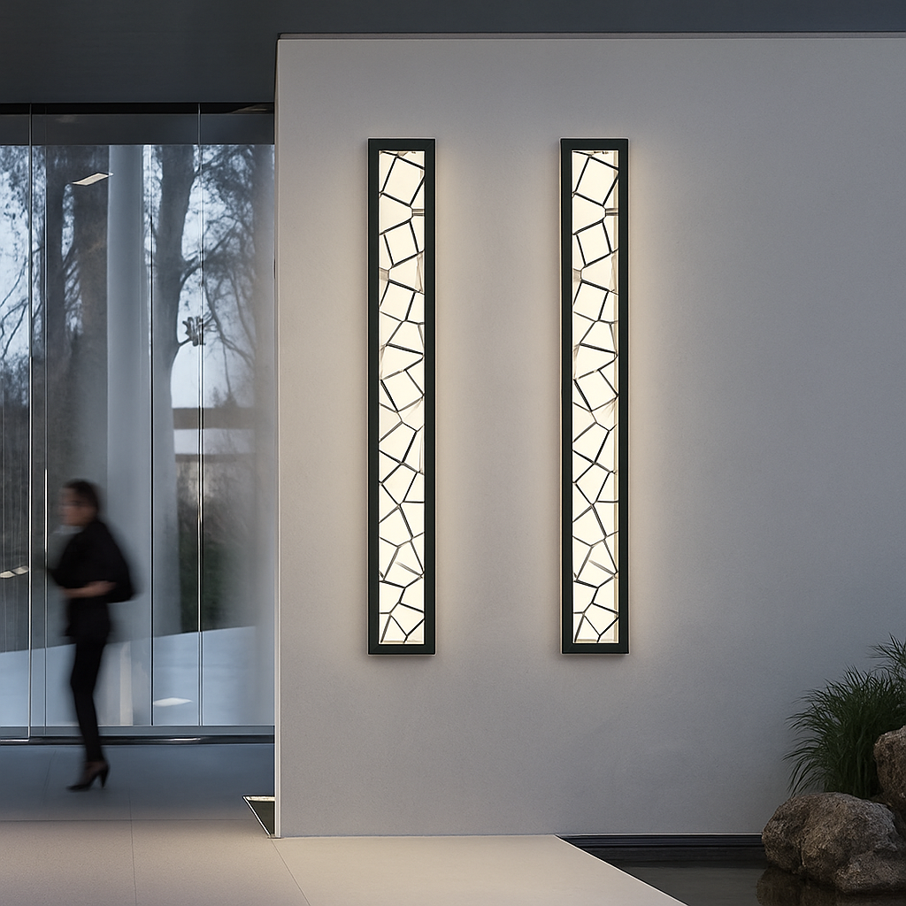 Applique murale d'extérieur étanche à LED - vue 3 sur 9