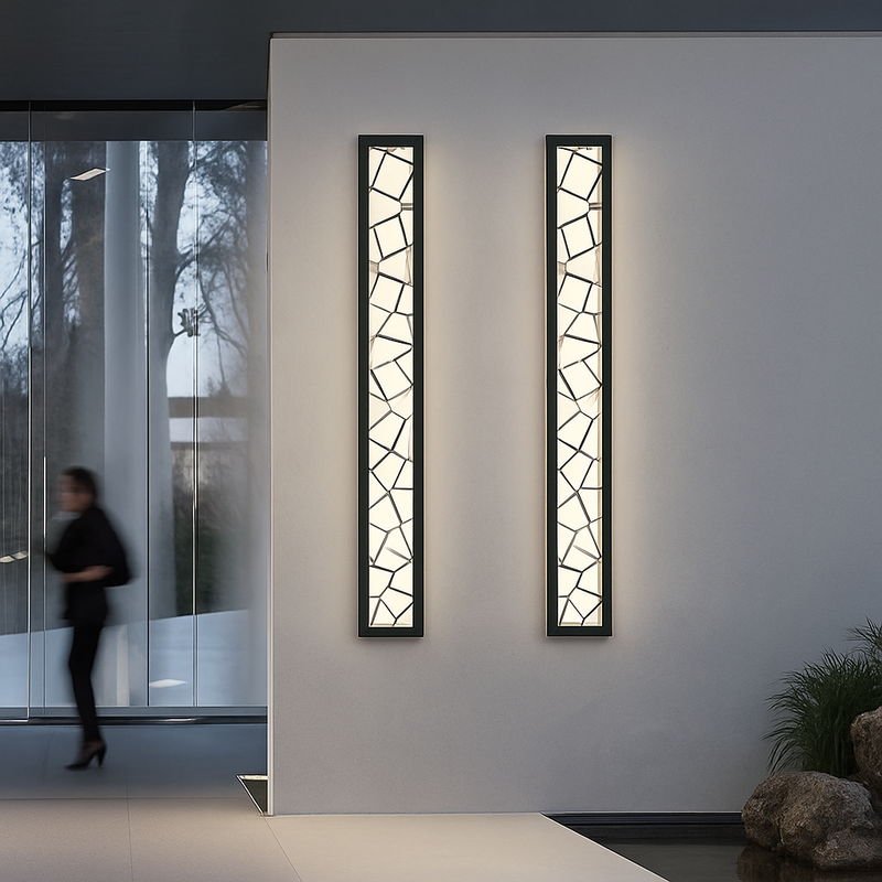 Applique murale d'extérieur étanche à LED