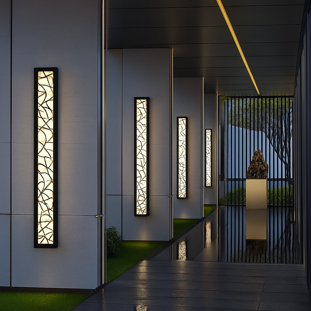 Applique murale d'extérieur étanche à LED - vue 4 sur 9