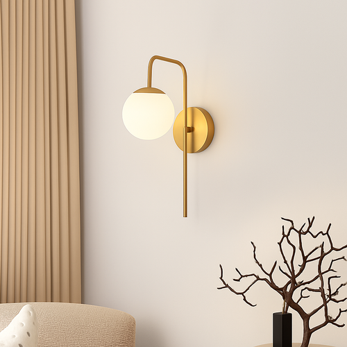 Applique murale d'intérieur moderne nordique avec interrupteur