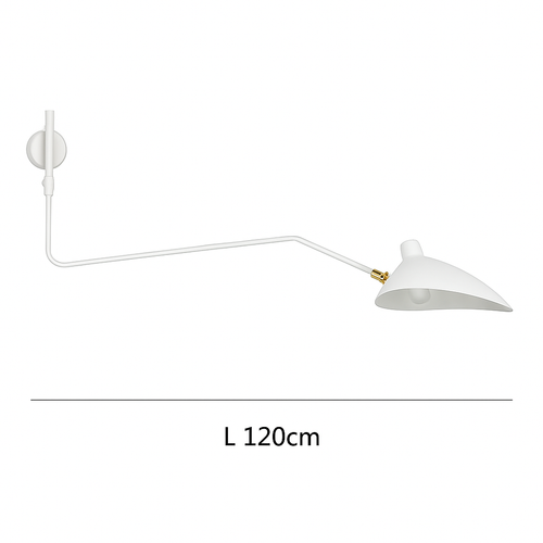 Applique murale design LED dirigeable style retro Swing
