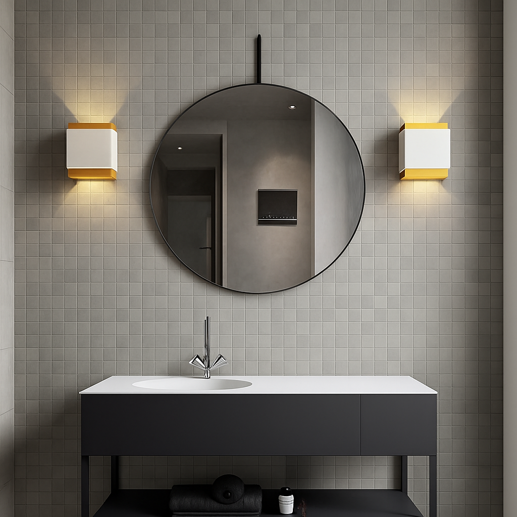 Applique murale design LED en métal doré Sconce - vue 3 sur 5