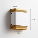 Applique murale design LED en métal doré Sconce