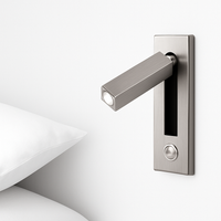 Applique murale design liseuse LED carré Reading