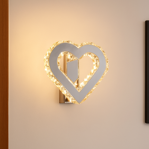 Applique murale en cristal moderne