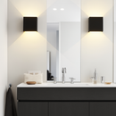 applique murale led carrées en aluminium pour décoration artistique