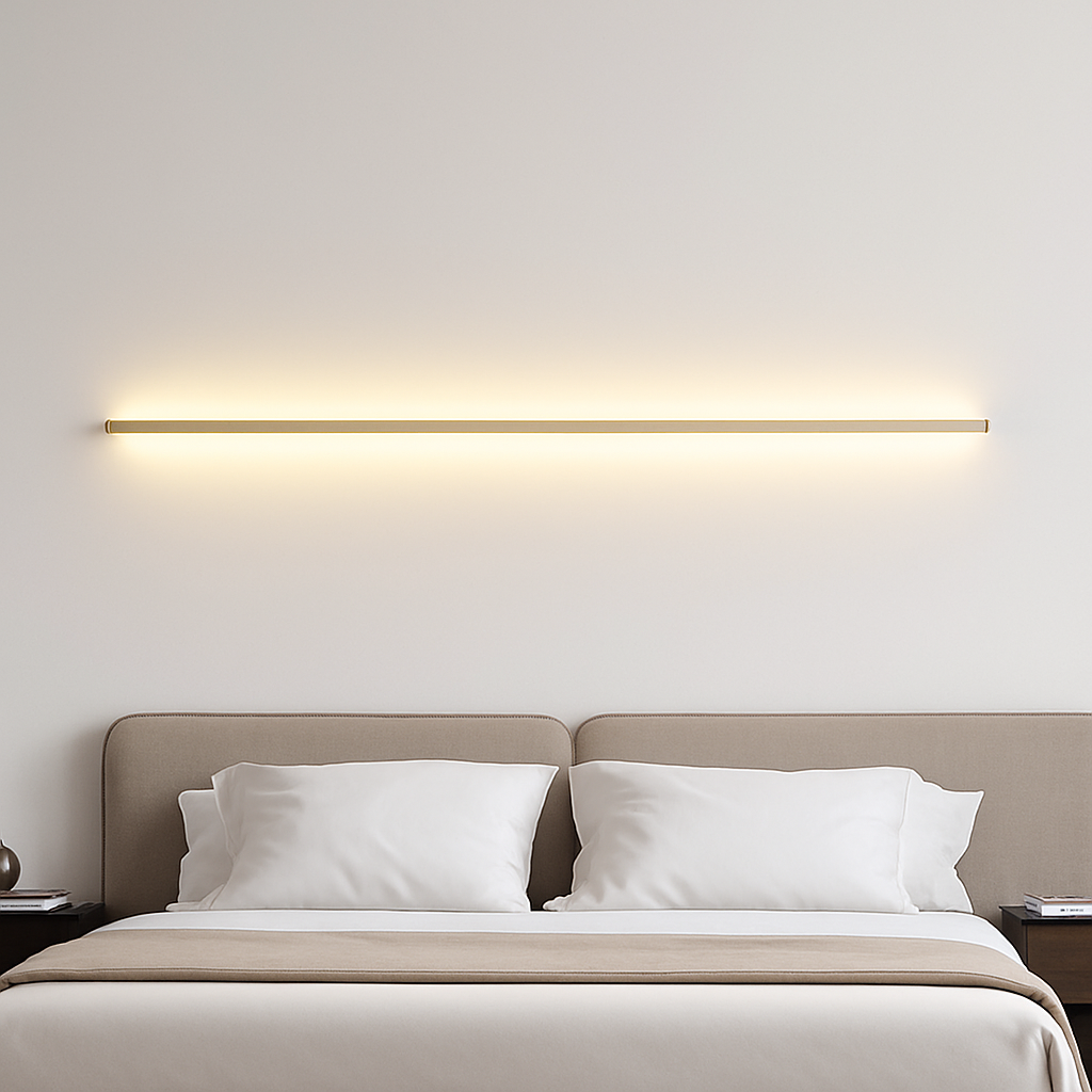 applique murale led cuboïde en aluminium avec télécommande et gradation - vue 5 sur 22