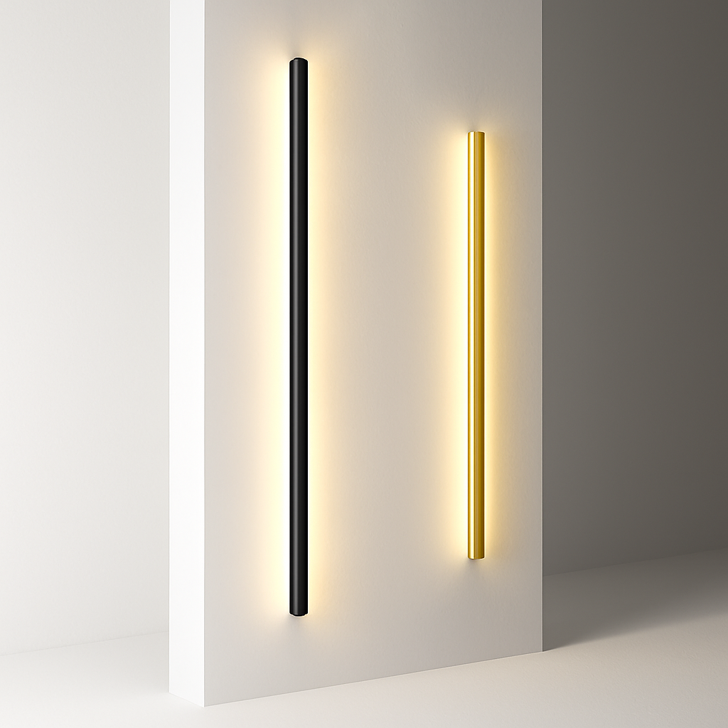 applique murale led cuboïde minimaliste en aluminium avec télécommande gradable - vue 2 sur 22