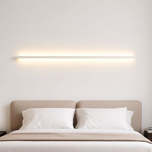 applique murale led cuboïde minimaliste en aluminium avec télécommande gradable