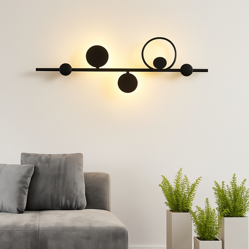 applique murale led design en métal pour décoration moderne