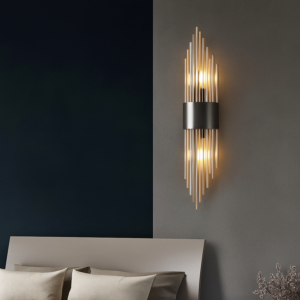 Applique murale LED en cristal clair - vue 4 sur 18