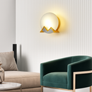 applique murale led en cuivre marbré pour hôtel bar