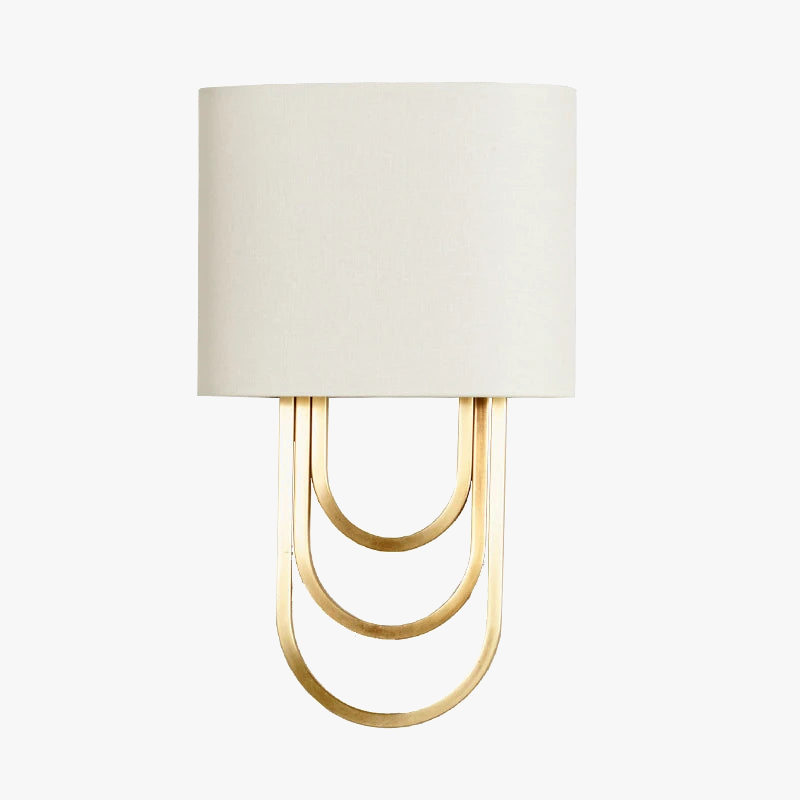 applique murale led en cuivre style américain luxe moderne