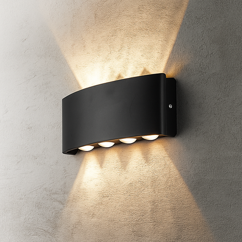 applique murale led extérieure étanche en aluminium zbw0010