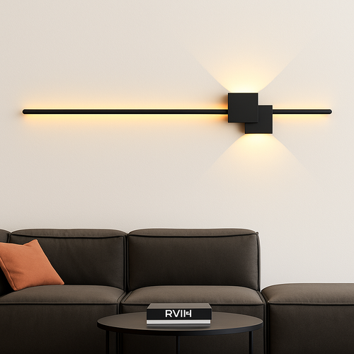 applique murale led minimaliste design artistique