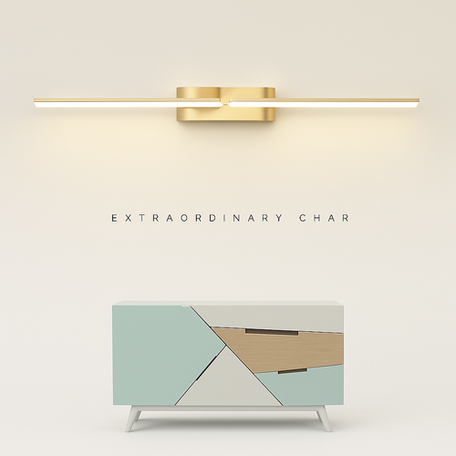 applique murale led moderne pour salle de bain et miroir