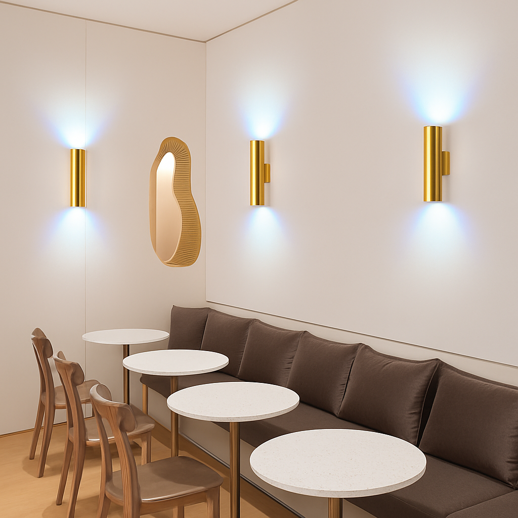 applique murale led nordique moderne pour décoration intérieure - vue 6 sur 9