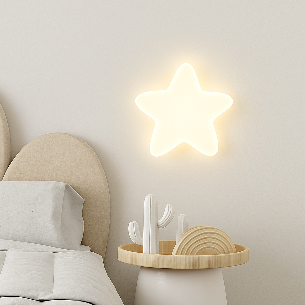 applique murale à led pour chambre d'enfant design moderne - vue 6 sur 8