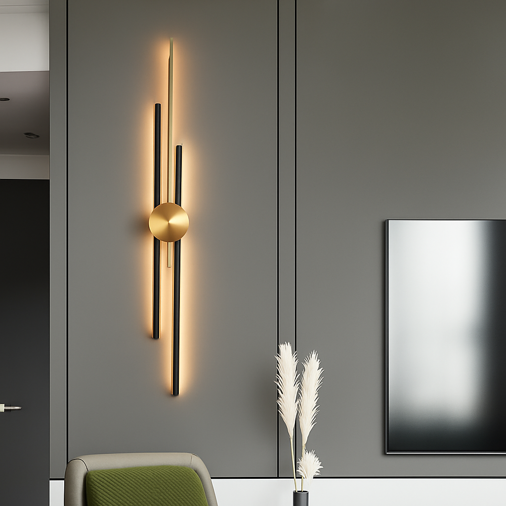Applique murale longue LED moderne - vue 5 sur 8