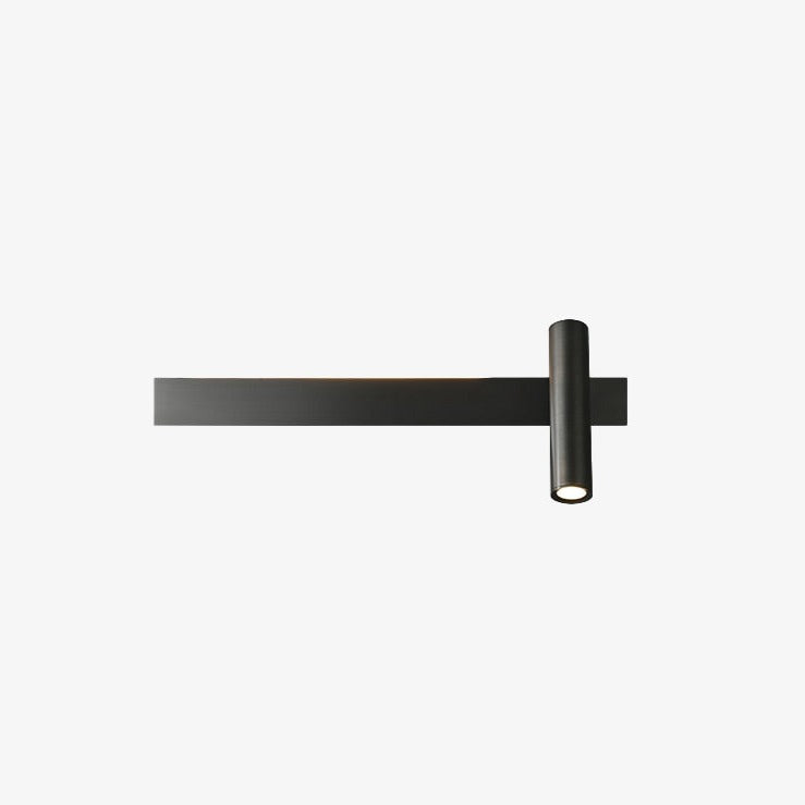 Applique murale minimaliste LED avec spot Irvinne