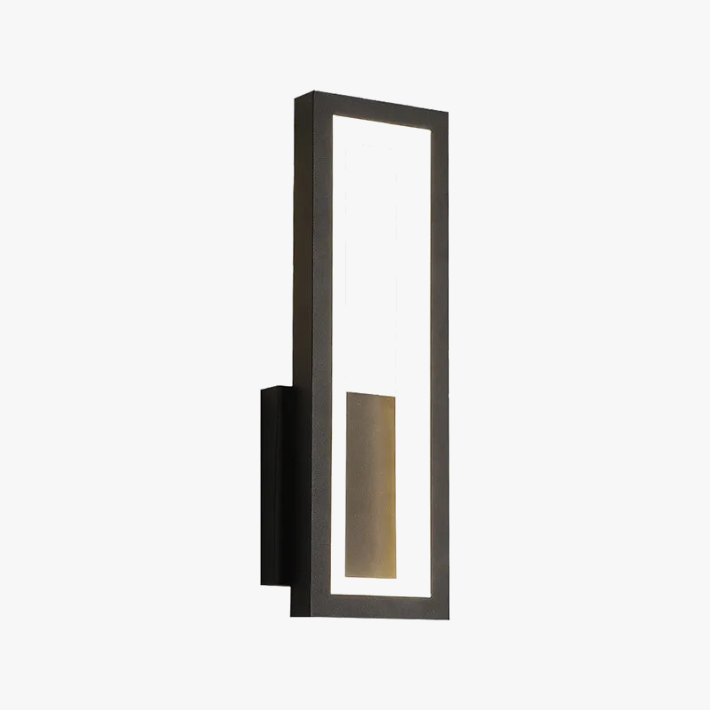 applique murale minimalistes modernes maison led applique noir blanc allée