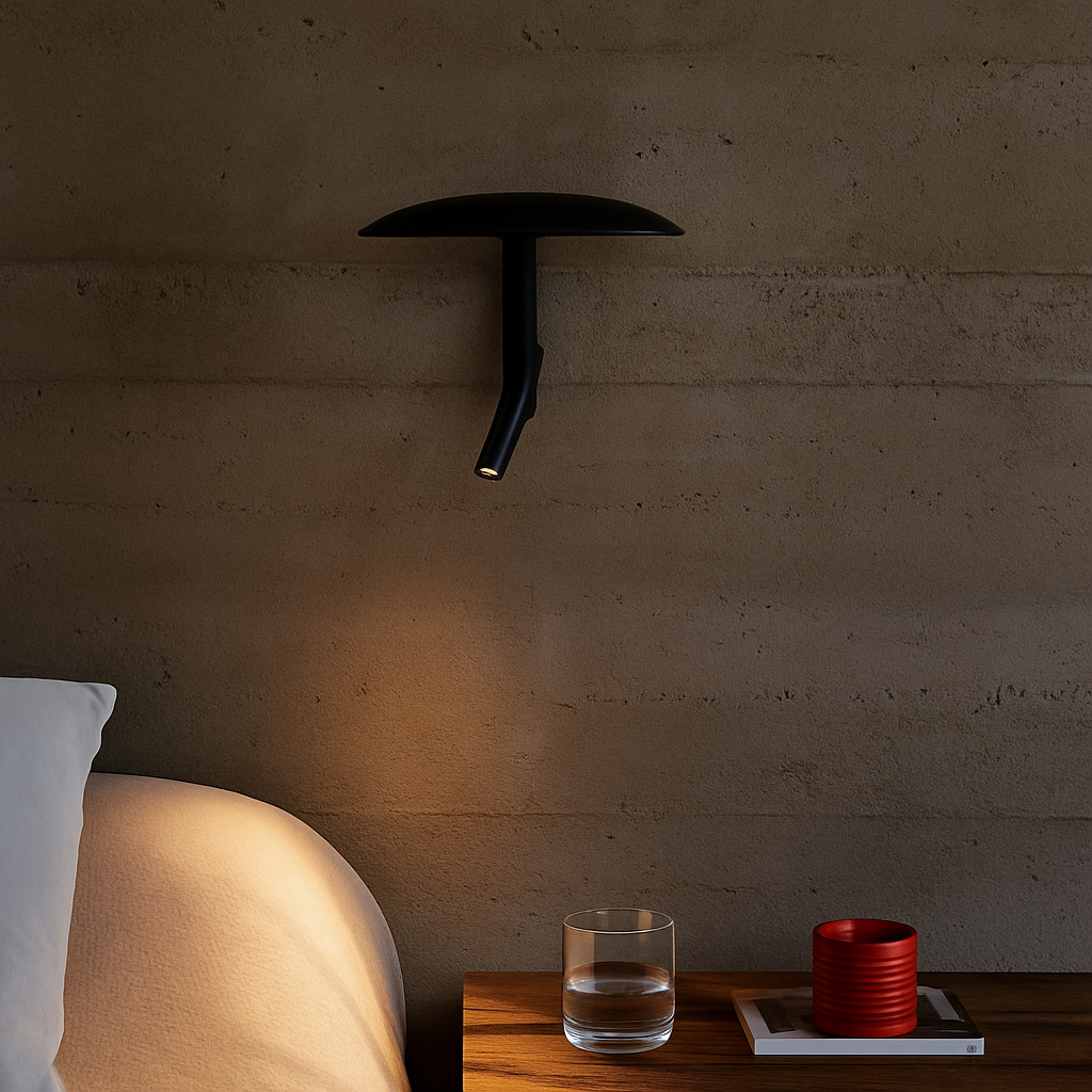 applique murale moderne design nordique métal rotatif lumière décorative - vue 5 sur 11
