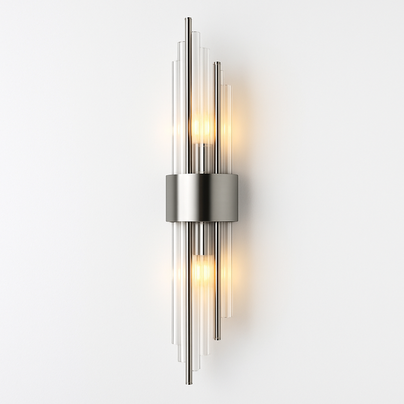 applique murale moderne en cristal éclairage intérieur décoratif design luxe