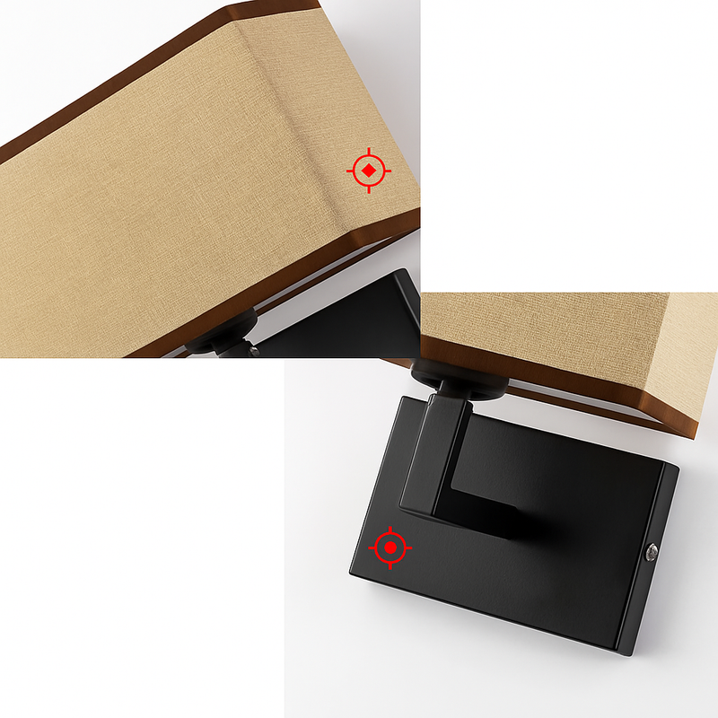 applique murale nordique moderne hôtel tissu créative chinoise chambre escalier hôtel