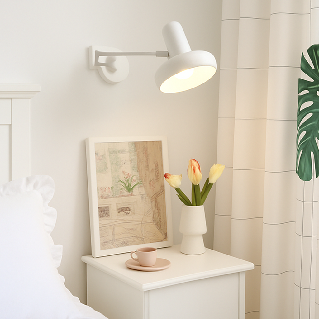 applique murale nordique pliable design pour lecture - vue 5 sur 21