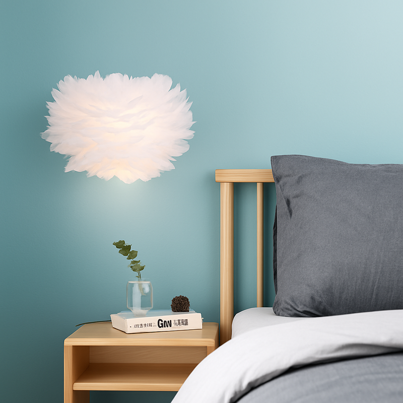 applique murale romantique légère pour décoration intérieure élégante