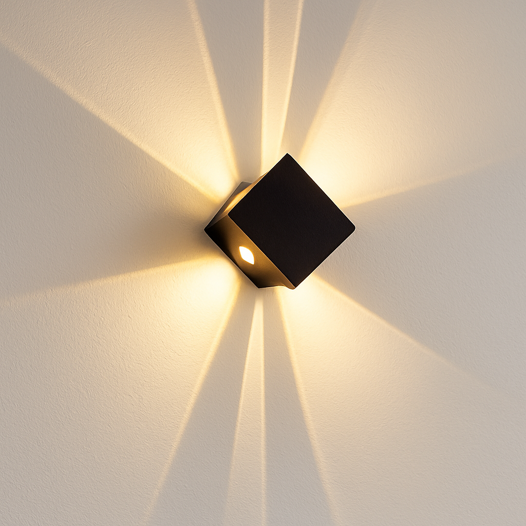applique murale solaire led extérieure étanche pour jardin - vue 6 sur 13