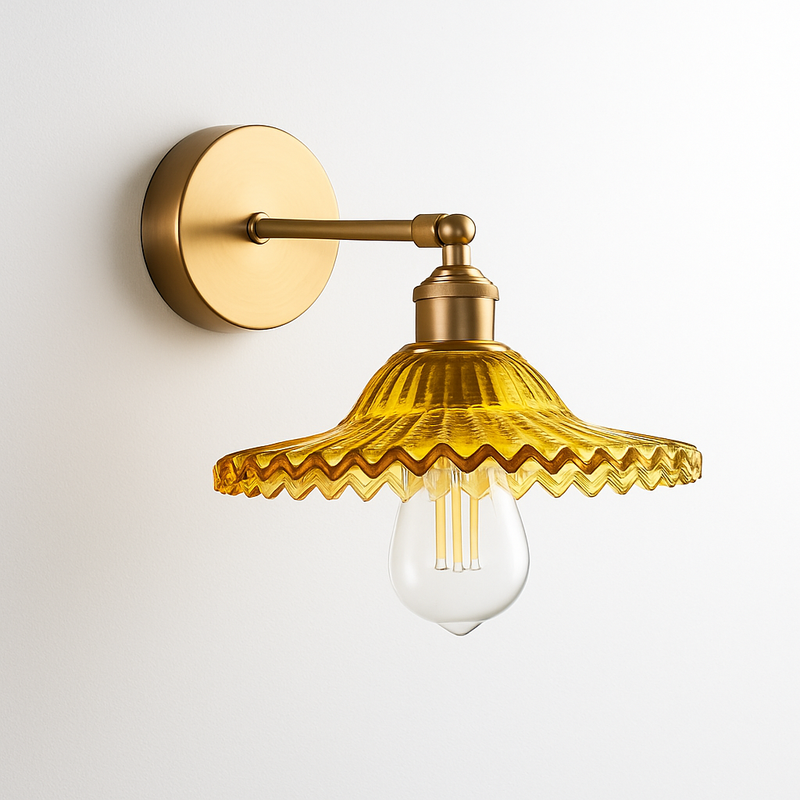 Applique murale Vintage en laiton