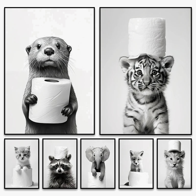 art-mural-amusant-animaux-loutre-chat-tigre-d-coration-int-rieure-0.png